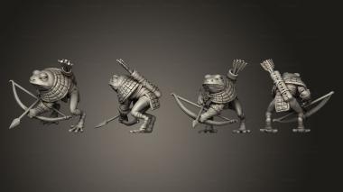 Military figurines Swamps Croak the Ambusher 004 3d model