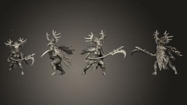 Military figurines Swamps Na leera Naturalist 001 3d model
