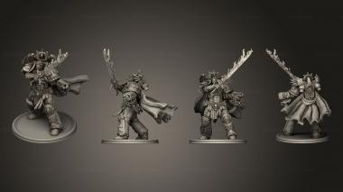 Military figurines Sword Pose Single 3d model