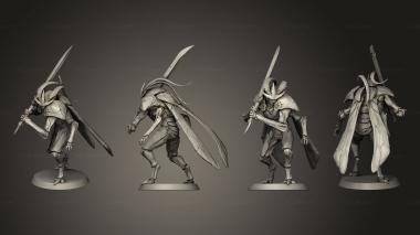 Military figurines Sword Ready 3d model