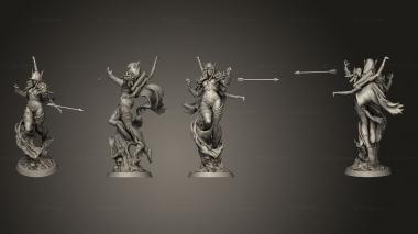 Military figurines Sylvanas Windrunner 3d model