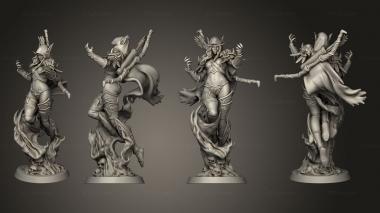 Military figurines Sylvannas Windrunner 3d model