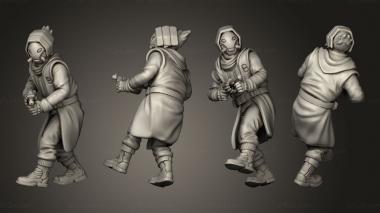 Military figurines syndicate commander 002 3d model