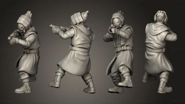 Military figurines syndicate commander 003 3d model