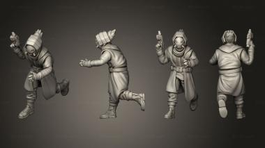 Military figurines syndicate commander 006 3d model