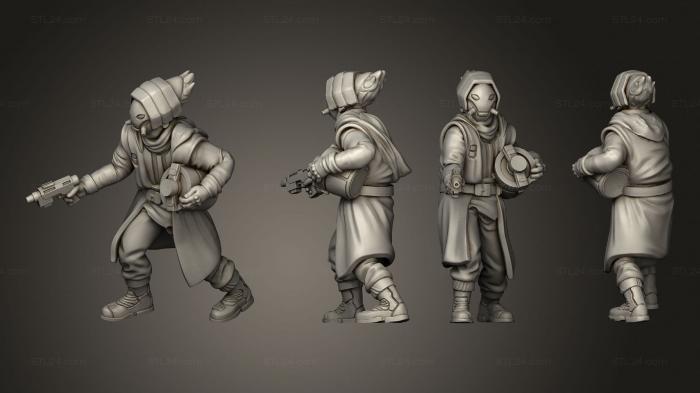 Military figurines (syndicate demolitions  01, STKW_13417) 3D models for cnc