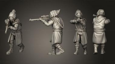Military figurines syndicate heavy blaster 03 3d model