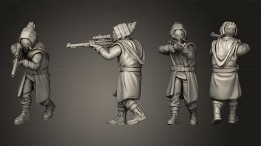 Military figurines syndicate heavy blaster 04 3d model