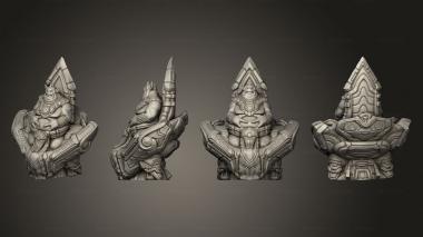 Military figurines Syndicate Liason 3d model