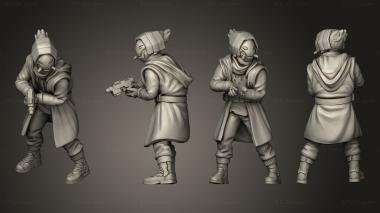 Military figurines syndicate pistol 02 3d model