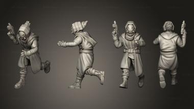 Military figurines syndicate pistol 03 3d model