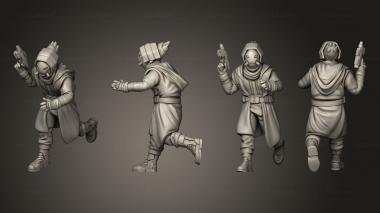 Military figurines syndicate pistol 04 3d model