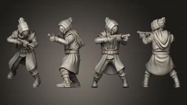Military figurines syndicate rotary 02 3d model