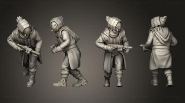 Military figurines syndicate rotary 04 3d model