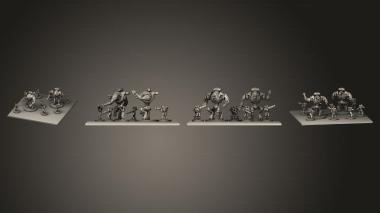 Military figurines Syntha CLAU Talon Base 3d model