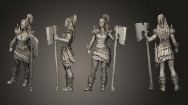 Military figurines Tavern Heroes Vanchu 3d model