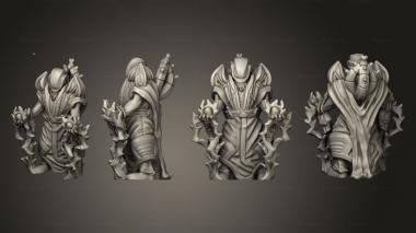 Military figurines Technomancer 3d model