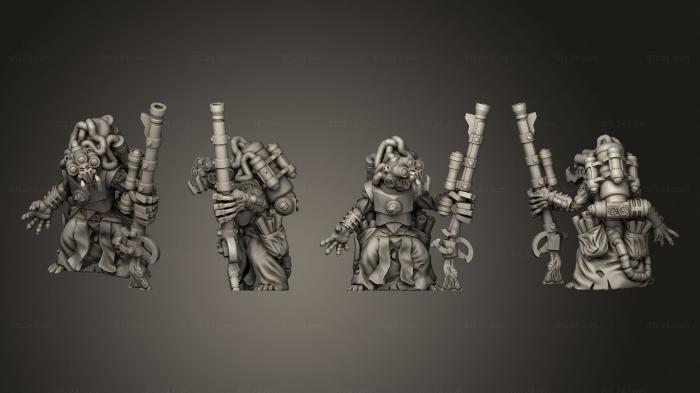 Military figurines (TECNOMANCER, STKW_13506) 3D models for cnc