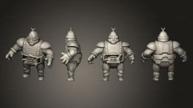 Military figurines Teenage Mutant Ninja Turtles Krang 3d model