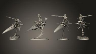 Military figurines Tempest Jestbikes 2 3d model