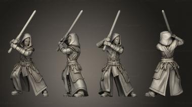 Military figurines Temple Guard 01 3d model