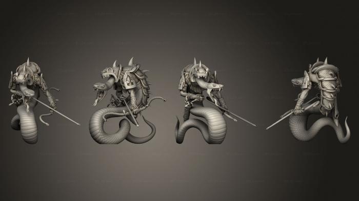 Military figurines (Temple Guard 02, STKW_13527) 3D models for cnc