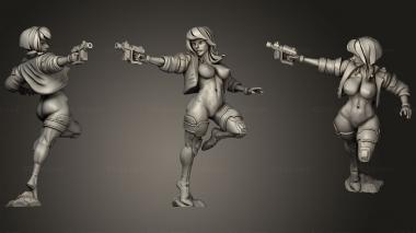 Military figurines Kusanagi Motoko 3d model