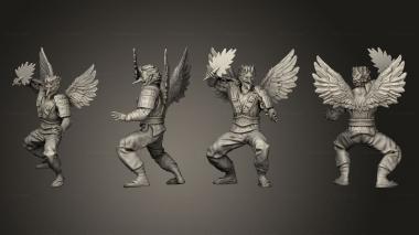 Military figurines Tengu Fan 3d model