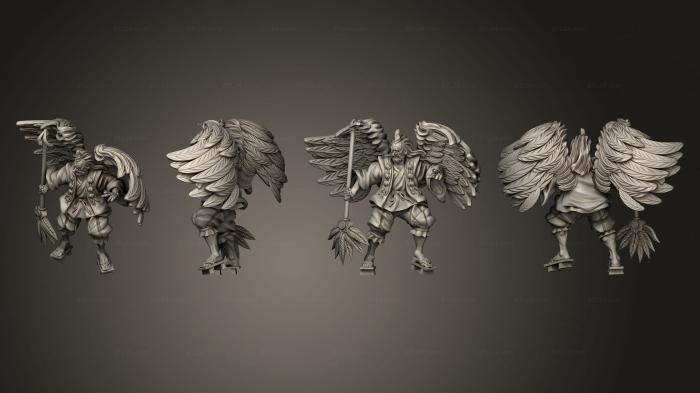 Military figurines (tengu 02, STKW_13536) 3D models for cnc