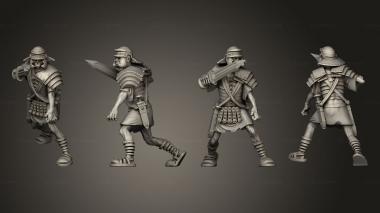 Military figurines TESTUDO LEGGIONAIRE 1 3d model