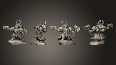 Military figurines Thane 3d model