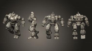 Military figurines Thaumaturge M big boy pants 3d model