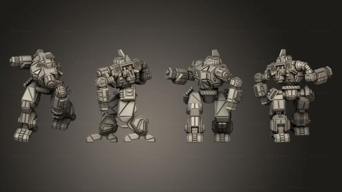 Military figurines (Thaumaturge M point and shoot, STKW_13553) 3D models for cnc