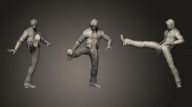 Military figurines Kyo kusanagi 3d model