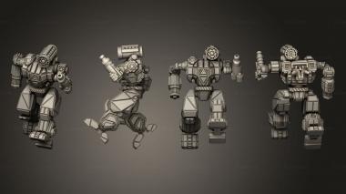 Military figurines thaumaturge mw 2 jump 3d model