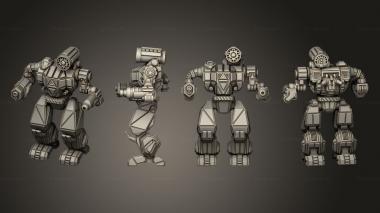 Military figurines Thaumaturge Static 3d model