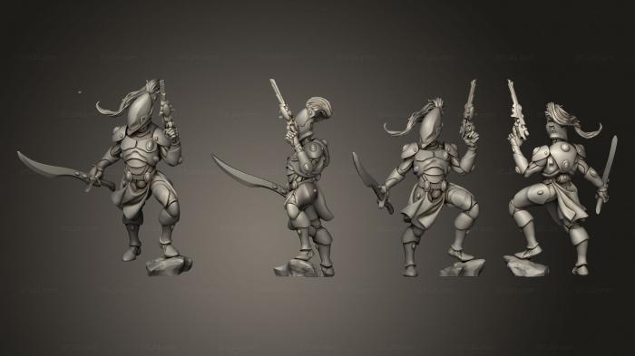 Military figurines (The Aetern Troop 03, STKW_13565) 3D models for cnc
