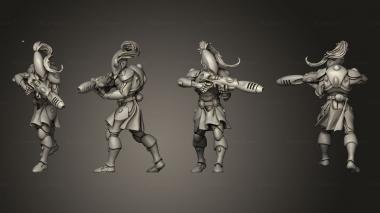 Military figurines The Aetern Troop 06 3d model