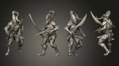 Military figurines The Aetern Troop 07 3d model