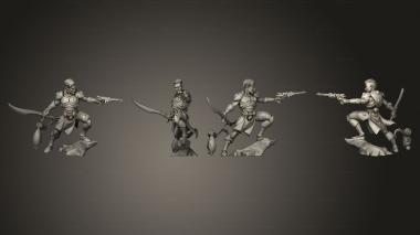 Military figurines The Aetern Troop 10 3d model