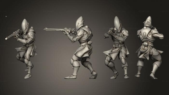 Military figurines (The Aetern Troop 12, STKW_13574) 3D models for cnc