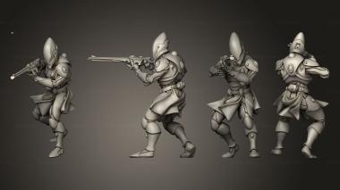 Military figurines The Aetern Troop 12 3d model