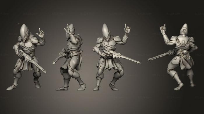 Military figurines (The Aetern Troop 13, STKW_13575) 3D models for cnc