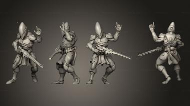 Military figurines The Aetern Troop 13 3d model