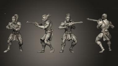Military figurines The Aetern Troop 17 3d model