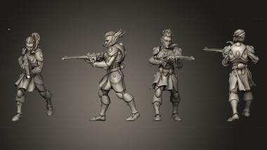 Military figurines The Aetern Troop 18 3d model