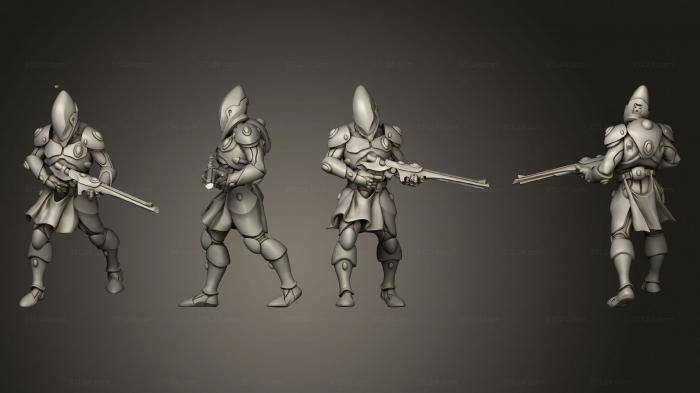 Military figurines (The Aetern Troop 19, STKW_13581) 3D models for cnc