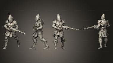 Military figurines The Aetern Troop 19 3d model