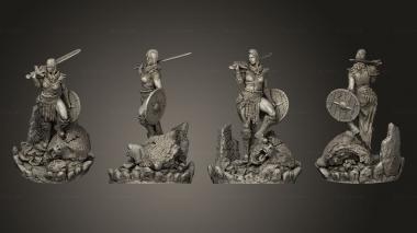 Military figurines The Ancestors Ellika 3d model