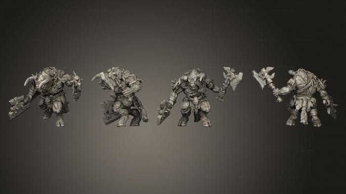 Military figurines (The Astabryds  taurastar 05, STKW_13588) 3D models for cnc